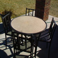 Ornamental Iron Table and Chairs - Furniture #15 | Tumbleweed-Mfg | Amarillo, TX