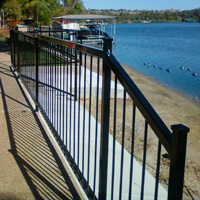 Ornamental Iron Fence #2 | Tumbleweed Mfg | Amarillo, TX