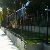 Ornamental Iron Fence #3 | Tumbleweed Mfg | Amarillo, TX