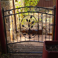 Ornamental Iron Gate #1 | Tumbleweed Mfg | Amarillo, TX