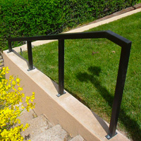 Ornamental Iron Handrail #2 | Tumbleweed-Mfg | Amarillo, TX