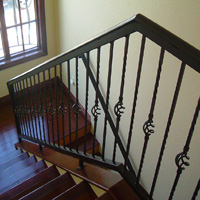 Ornamental Iron Handrail #7 | Tumbleweed-Mfg | Amarillo, TX